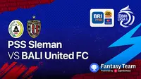 Bali United vs PSS Sleman