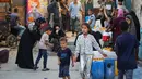 Kantor media tersebut juga menyatakan bahwa lebih dari 720 sumur air sengaja dihancurkan oleh tentara Israel di Gaza. (Eyad BABA/AFP)