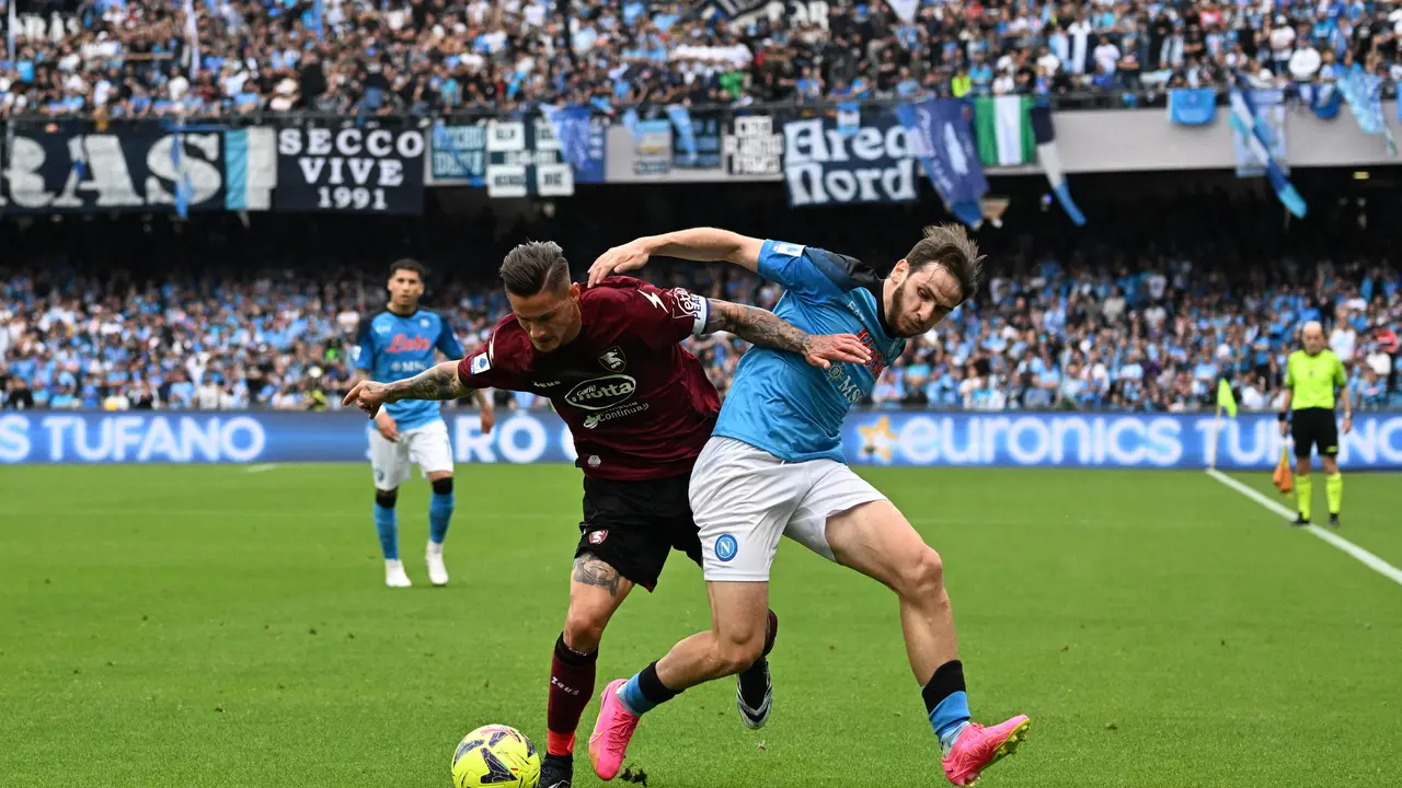 Napoli Vs Salerniata di Serie A 2022/2023