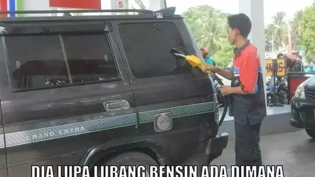 Kumpulan Potret Gaya Isi Bensin Kendaraan yang Bikin Geleng-Geleng Kepala (ist)