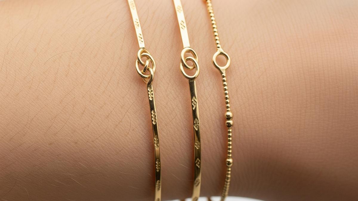 6 Model Gelang Emas 1 Gram Dewasa yang Unik dan Elegan