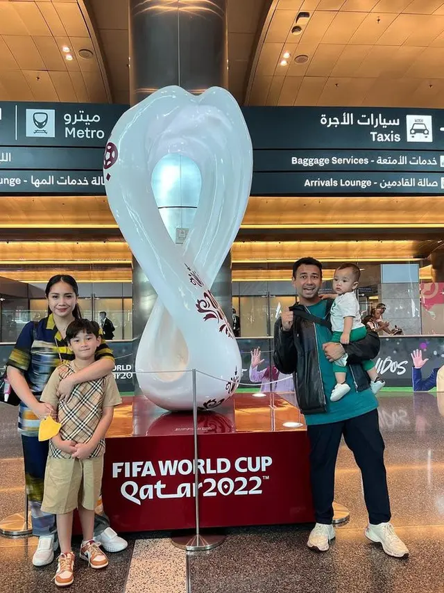 Curi Perhatian, Ini 6 Potret Artis yang Nonton Piala Dunia 2022 di Qatar