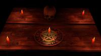 Grand Grimoire disebut-sebut sebagai buku sihir yang didgaya. Ilustrasi ritual Pentagram untuk pemanggilan iblis. (Sumber Pixabay)