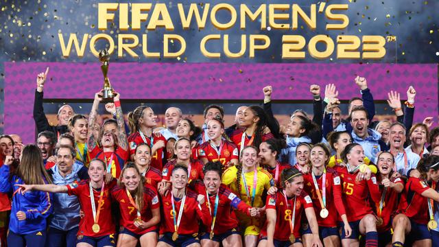 Foto: Laga Keras, Timnas Spanyol Keluar Sebagai Juara Piala Dunia Wanita 2023