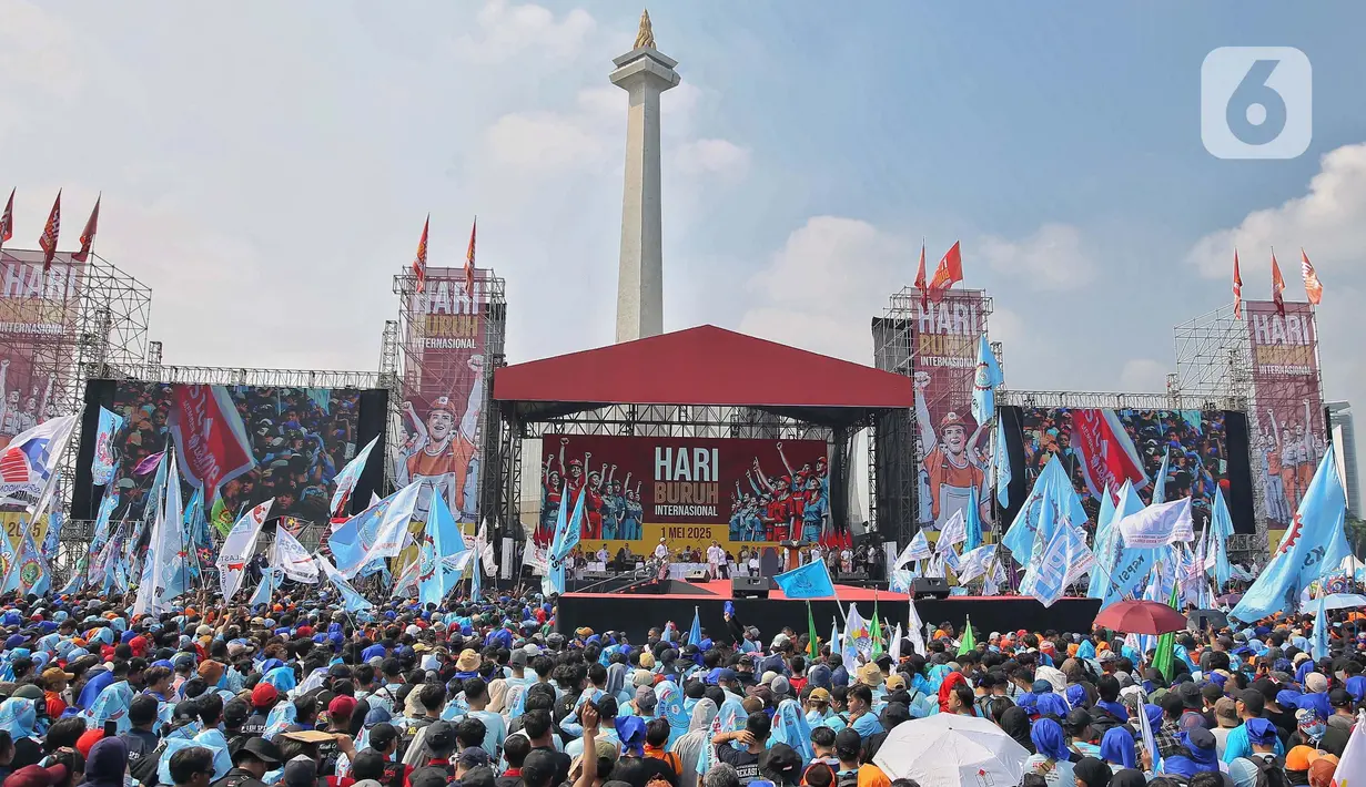 Pada 1 Mei 1886 sekitar 300 ribu pekerja di 13 ribu perusahaan di Amerika Serikat melakukan pemogokan massal. (Liputan6.com/Angga Yuniar)
