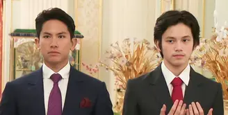 Pangeran Brunei Darussalam Abdul Mateen dan Abdul Wakeel. [@dytmabdulwakeel]