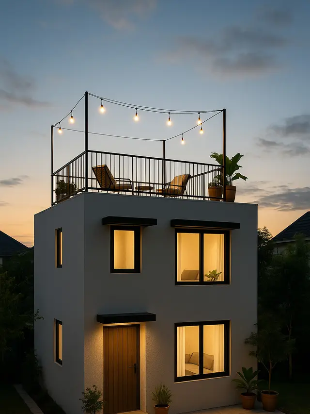 Inspirasi Rumah 7x10 Minimalis 2 Lantai 2025