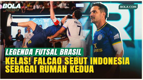 Tak Disangka! Legenda Futsal Dunia Falcao Anggap Indonesia sebagai Rumah Kedua