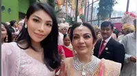Sosialita Dokter Irene Jadi Satu-Satunya Tamu Undangan dari Indonesia d Pernikahan Anant Ambani. foto: Instagram @dr.irene13
