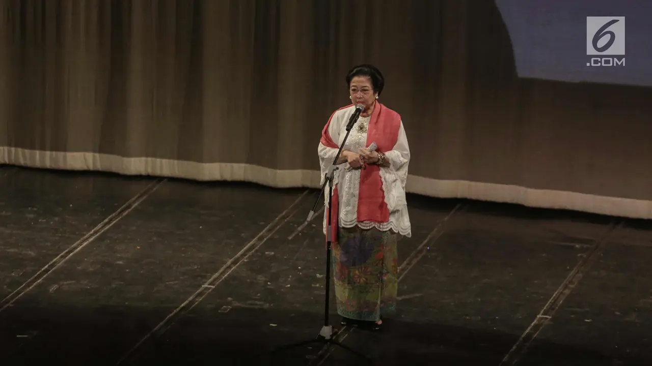 Jokowi dan Jusuf Kalla Hadiri Perayaan Ulang Tahun Megawati ke-71