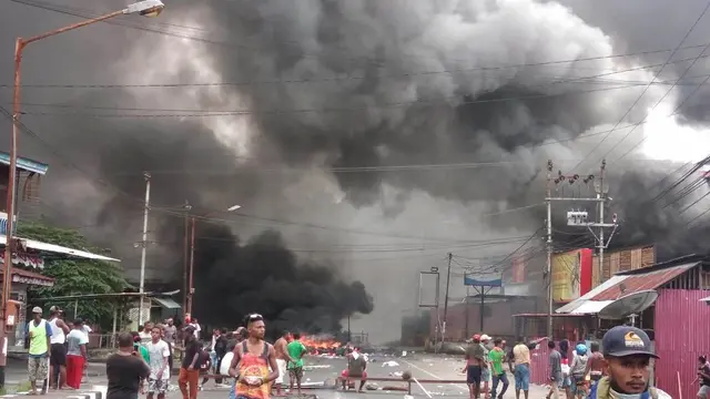 Kerusuhan Pecah di Manokwari