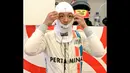 Pebalap Manor Racing asal Indonesia, Rio Haryanto, berada di posisi ke-20 latihan bebas pertama F1 GP Hungaria di Sirkuit Hungaroring, Budapest, Jumat (22/7/2016). Rio Haryanto mencatat waktu 1 menit 27,012 detik. (Bola.com/Twitter/Manorracing)