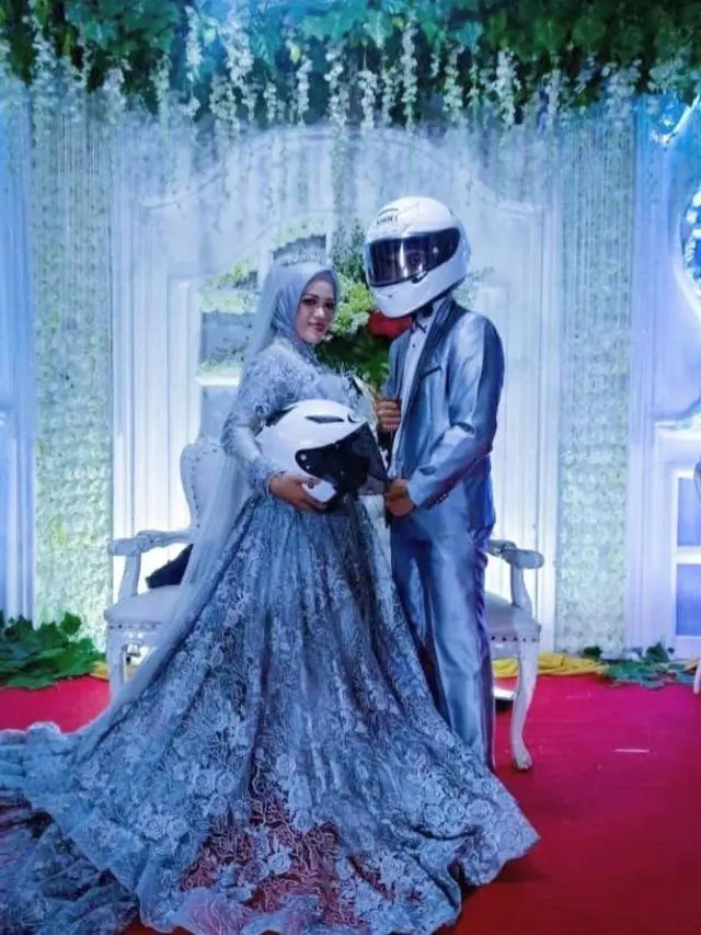 6 Pakaian Mempelai Pria saat Nikahan Ini Nyeleneh, Enggak Habis Pikir