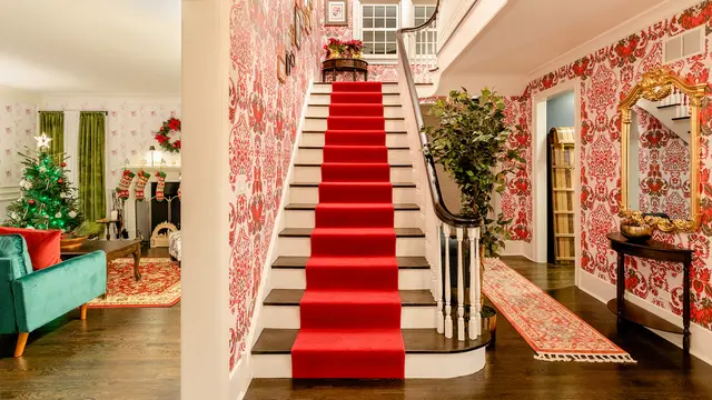 Bagian dalam rumah Home Alone yang akan disewakan oleh AirBnB