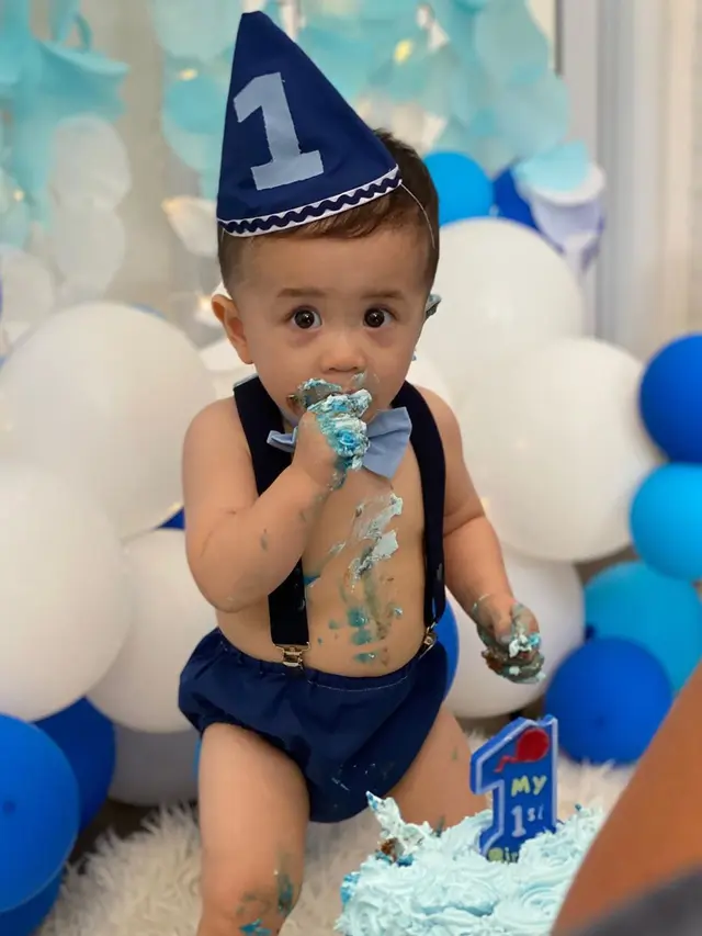 Momen Ulang Tahun Pertama dari Abizard Kavin Suseno, Anak Dari Selvi Kitty