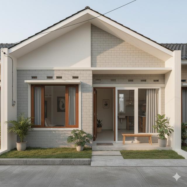 Desain Rumah Type 21 Minimalis Gaya Japandi