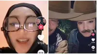 5 Potret Santyka Pacar Sule Bertingkah Lucu, Sama-Sama Berjiwa Humoris (TikTok/santykafauziah)