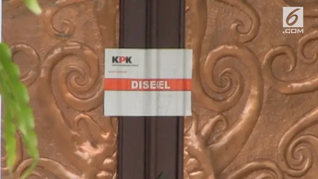 VIDEO: KPK Segel Rumah Dinas Bupati Kutai Kartanegara