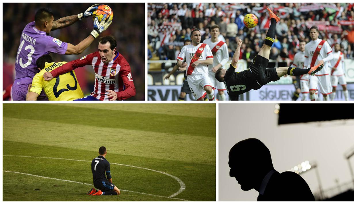 Foto terbaik La Liga Spanyol pekan ke-25 diwarnai foto siluet dari pelatih Real Madrid, Zinedine Zidane. Berikut 10 foto terbaik La Liga Spanyol pekan ke-25 pilihan redaksi Bola.com.