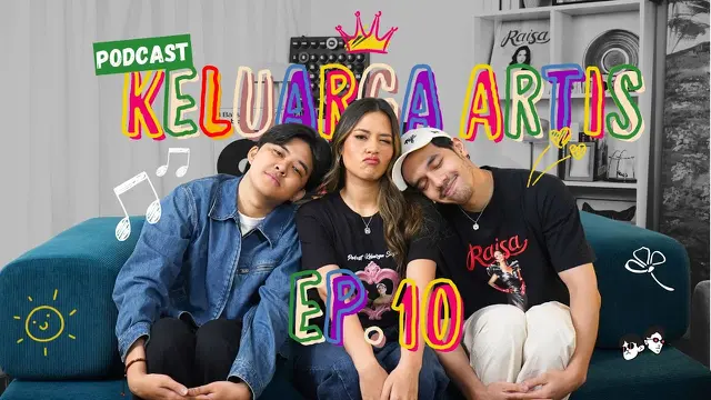 Potret Segmen Podcast Keluarga Artis Raisa, Mario Caesar, dan Niky Putra