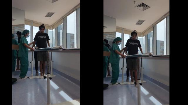 Jonathan Latumahina Mengunggah Video David Ozora Belajar Berjalan. Ingatan dan Memori Korban Penganiayaan Mario Dandy Disebut Jonathan Kembali seperti Bayi Gara-Gara Cedera Otak Berat yang Dialaminya (twitter.com/seeksixsuck)