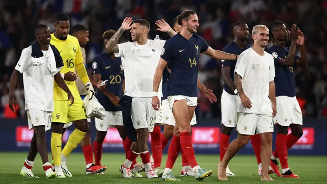 Foto: Timnas Prancis Masih Sempurna di Kualifikasi Euro 2024, Republik Irlandia Jadi Korban Teranyar