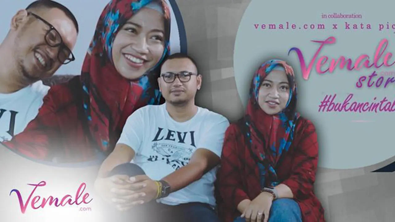 Pasangan Veri-Maya | Foto: copyright vemale.com-KATA Pictures