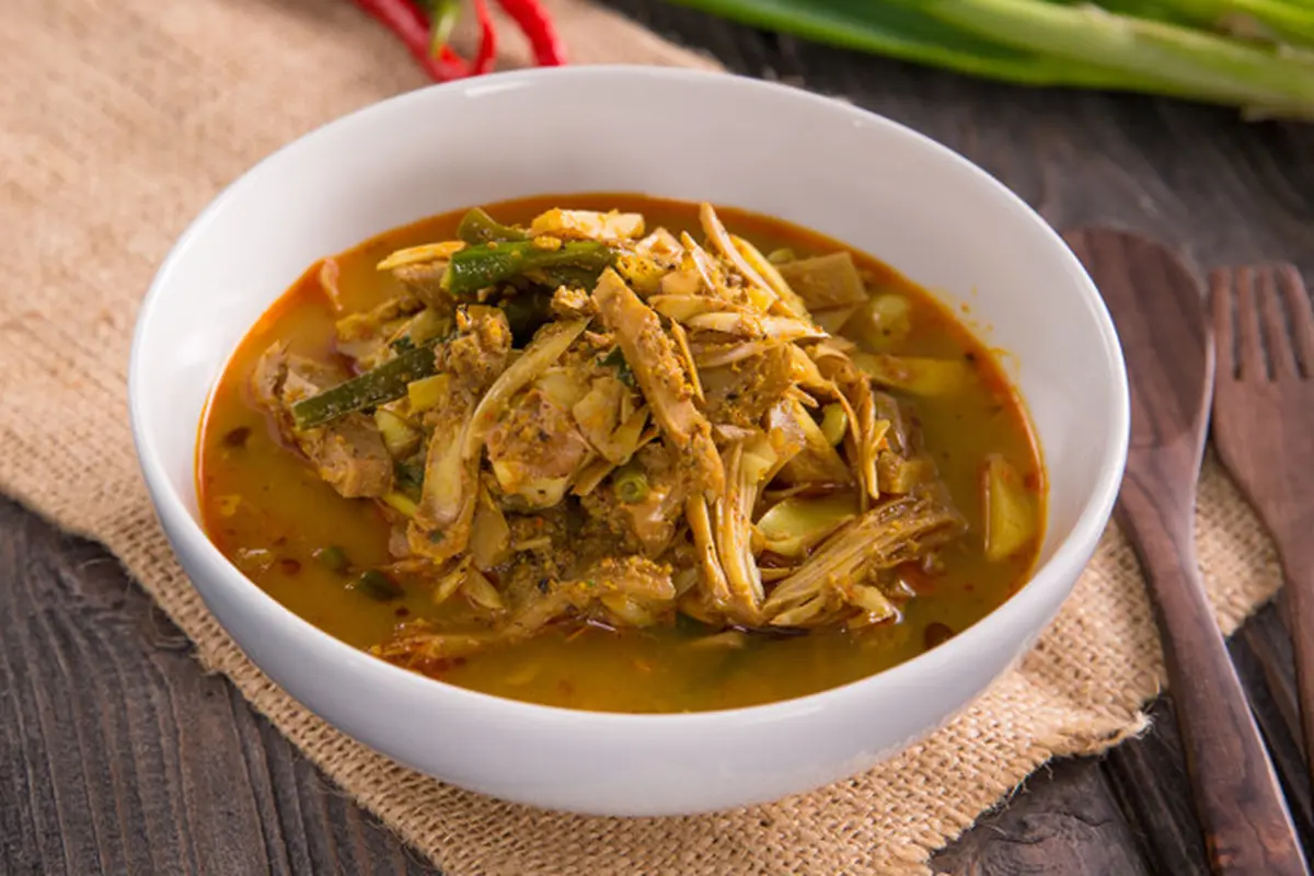 lontong sayur nangka