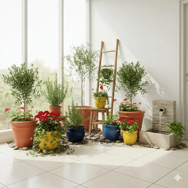 Desain Taman dalam Rumah Budget Rp 2 Juta by Gemini
