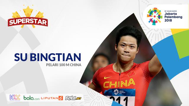 Superstar Su Bingtian