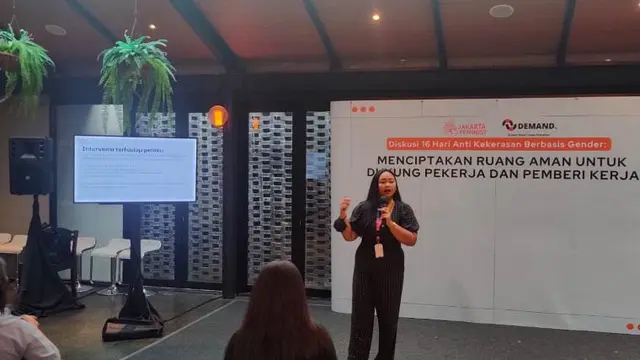 Diskusi 16 Hari Aktivisme Melawan Kekerasan Berbasis Gender Jakarta Feminist 2022 di Bale Nusa, Jakarta, 25 November 2022
