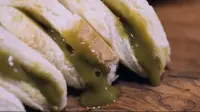 Roti kukus srikaya. (dok. screenshot video Vidio.com @KokikuTV)