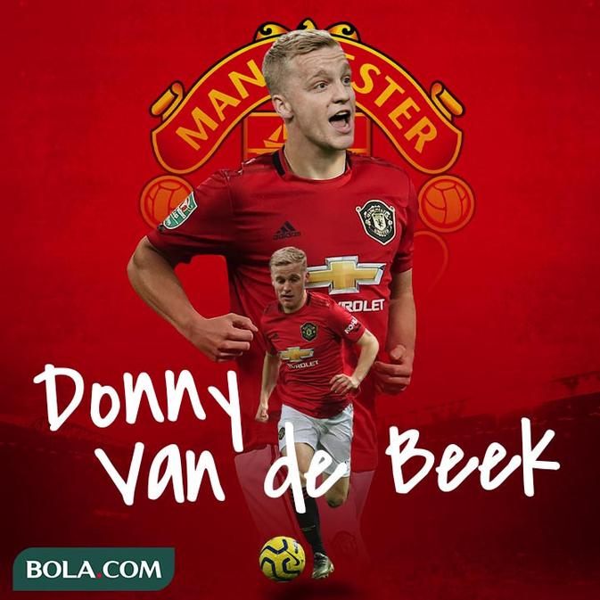 Manchester United - Donny van de Beek (Bola.com/Adreanus Titus)