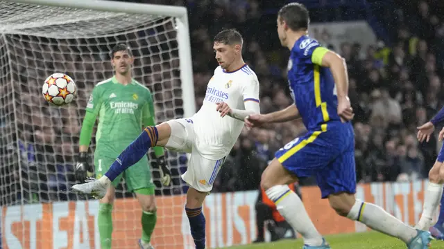 Foto: Real Madrid Ngamuk di Markas Chelsea, Karim Benzema Ukir Rekor di Liga Champions