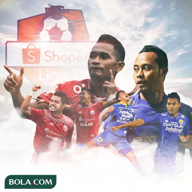 Liga 1 - Persija Jakarta dan Persib Bandung