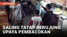 Perkara Saling Tatap, Pedagang Bumbu di Koja Nyaris Dibacok