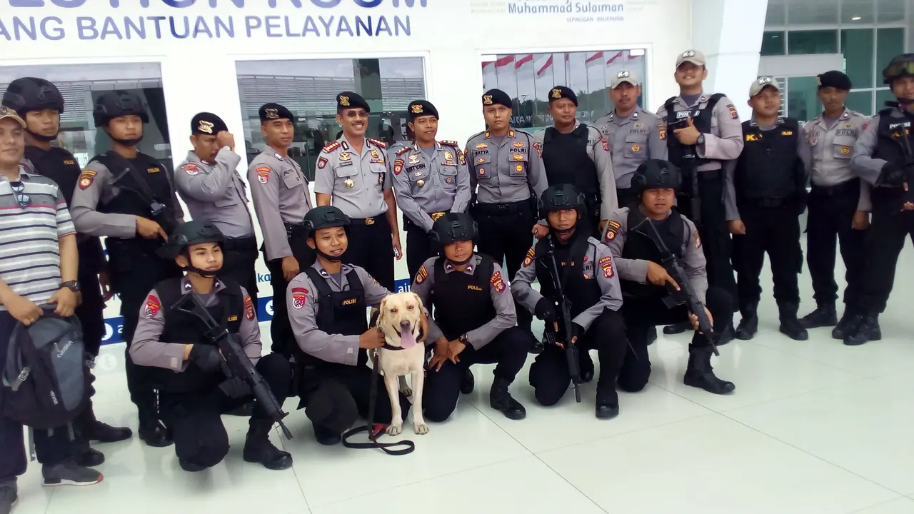 Anjing-Anjing Mahal Polda Kaltim