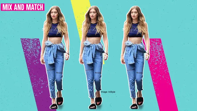 [Bintang] Slide sandals