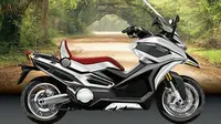 Kymco C Series, motor konsep baru bergenre Adventure Tourer (Foto: Visordown).