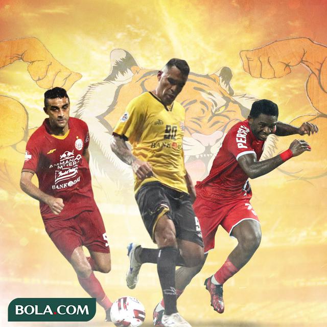 Persija Jakarta - Otavio Dutra, Beto Goncalves, Osas Saha