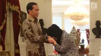 2 Pesan Jokowi untuk Siti Aisyah Saat Bertemu di Istana