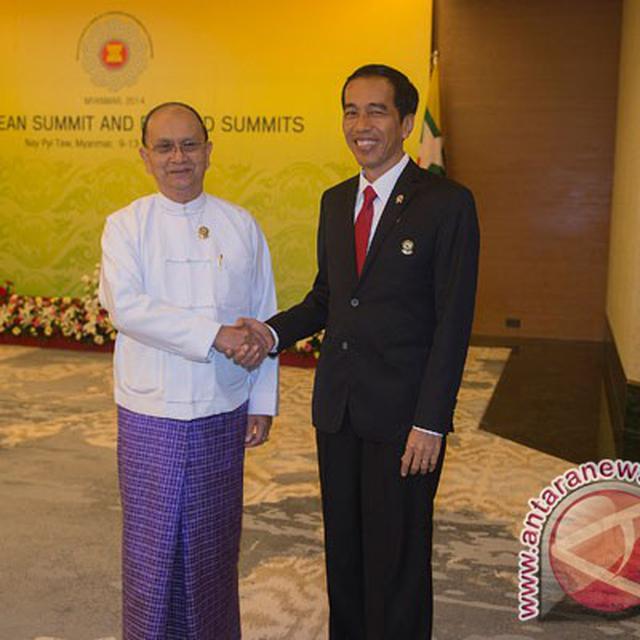 Bertemu Presiden Myanmar Jokowi Tawarkan Kerja Sama News