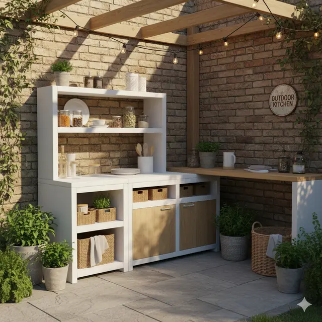 Inspirasi Model Kitchen Set Outdoor Murah