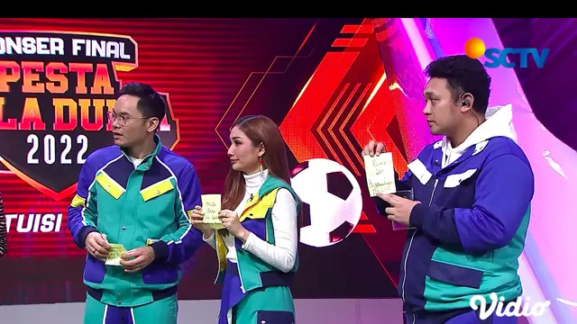 Prediksi Romy dan Ury Rafael Tepat Soal Hasil Akhir Final Piala Dunia 2022 Antara Argentina vs Prancis. (vidio.com/sctv)
