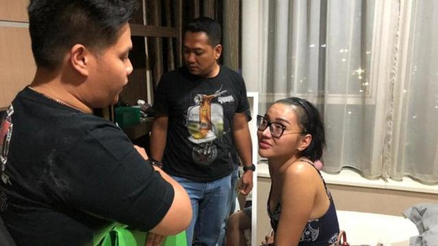 Terseret Kasus Narkoba, Ini 7 Potret Detik-detik Lucinta Luna Ditangkap Polisi