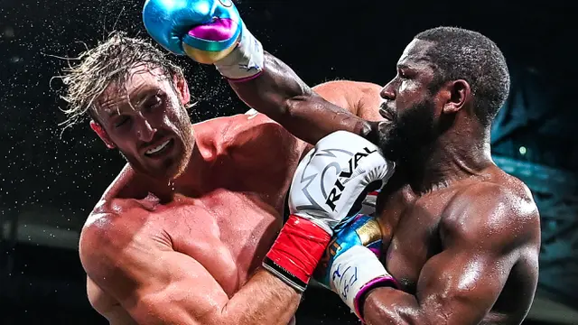 Foto Ragam: Tanpa Pemenang, Mayweather Gagal Tumbangkan Logan Paul