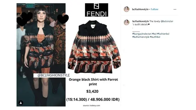 Terlihat Biasa, 7 Baju BCL Ini Ditaksir Punya Harga Fantastis