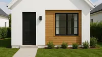 7 Model Rumah Kecil Gaya Scandinavian 1 Lantai, Inspirasi Hunian Sederhana tapi Cantik di 2025