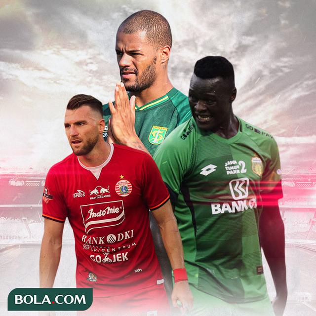 Liga 1 - Marko Simic, David da Silva, Ezechiel N'Douassel