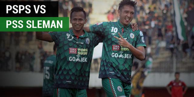 VIDEO: Highlights Liga 2 2017, PSPS Riau Vs PSS Sleman 1-1